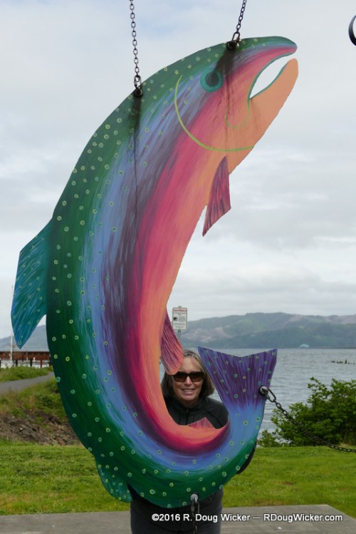 Ursula up to Something Fishy