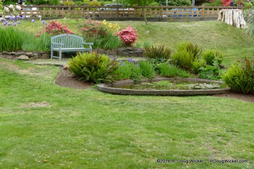 The grounds of the Captain George Flavel House