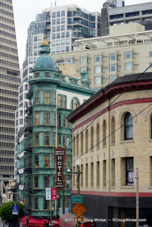 Columbus Tower (the domed verdigris building to the left)