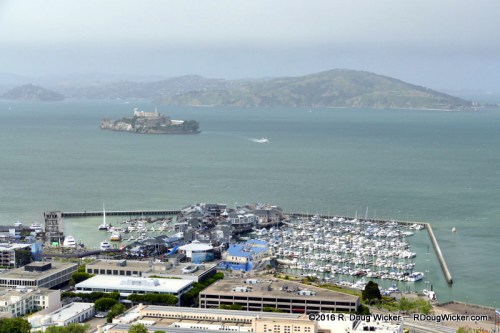 Pier 39 and the Alcatraz and Angel Islands