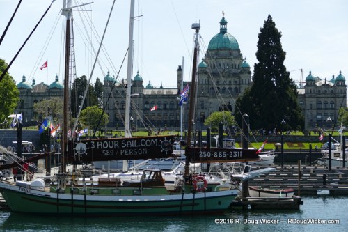 The Wharf and the B.C. Legislative Assembly