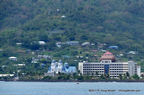 Apia from a distance