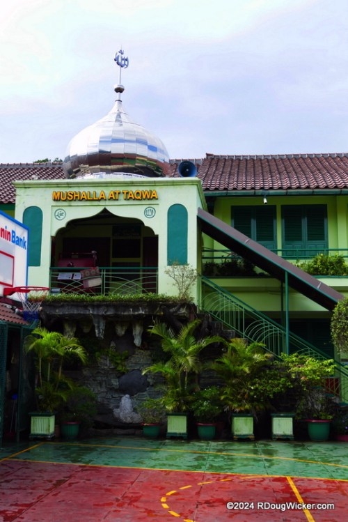 Indonesia — Jakarta, State Elementary School Menteng 01 and a U.S